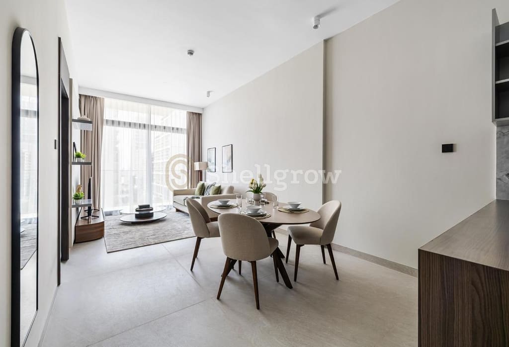 Living and dining area