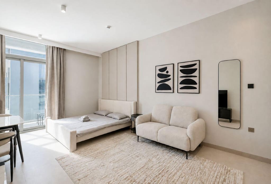 Furnished studio, Stonehenge Residences II · 441 sqft